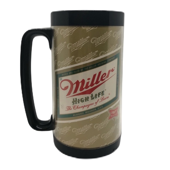 Vintage Miller High Life Therma Serv Plastic Mug - Picture 1 of 9
